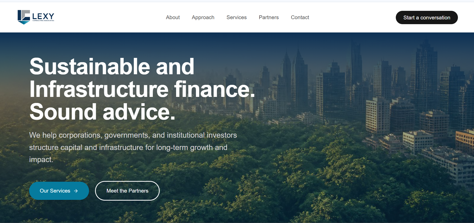 Lexy Consulting Corporate Website